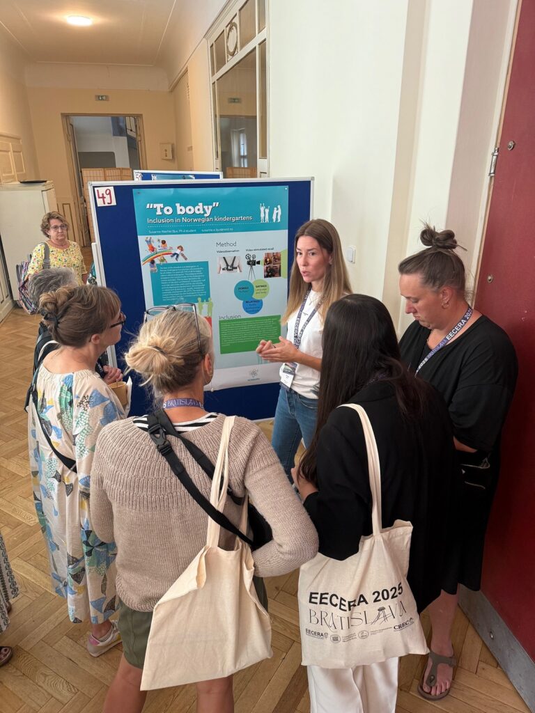 Poster session at EECERA 2025.